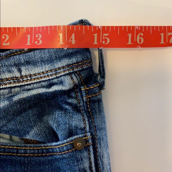 Hollister Skinny Jeans Size 1 Dark Distressed - Picture 7 of 8